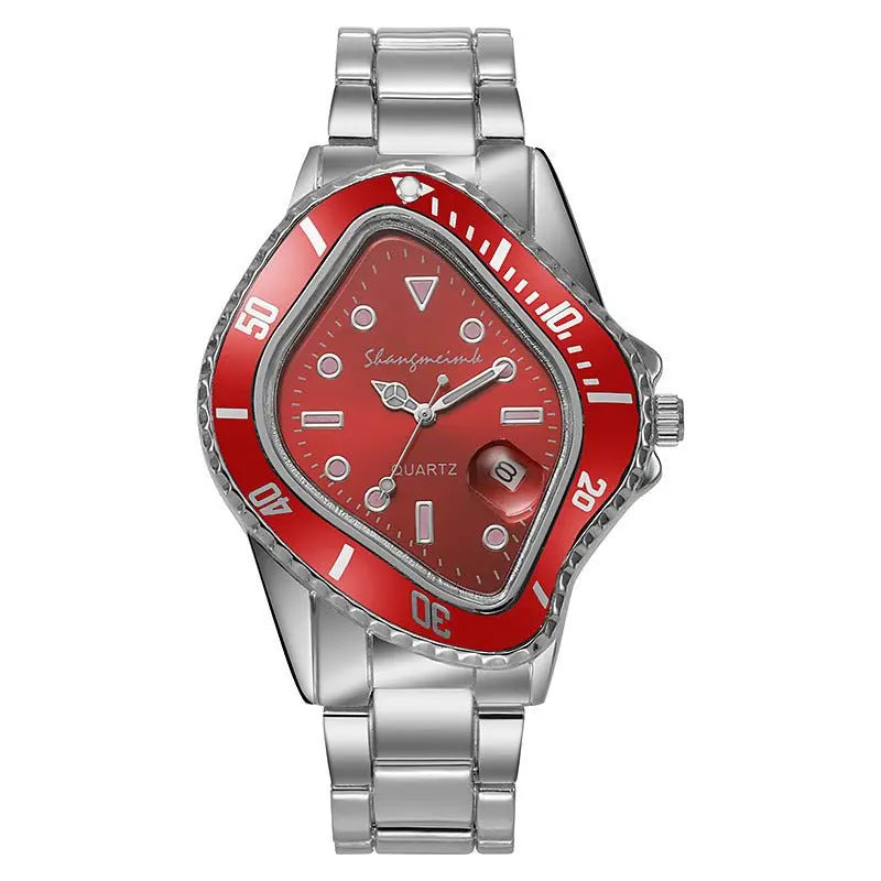 Twisted Submariner Set Alloy Steel Band Waterproof Casual Watch nowadaysfashion