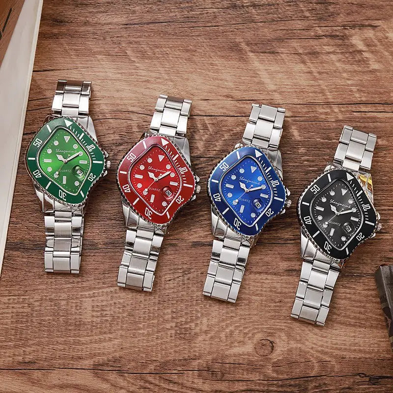 Twisted Water Ghost Green Water Ghost Men's Watch Quartz Watch - Blade & Thread