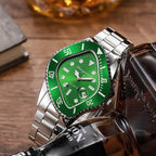 Twisted Water Ghost Green Water Ghost Men's Watch Quartz Watch nowadaysfashion