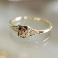 uv color printing birthstone ring nowadaysfashion
