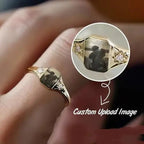 uv color printing birthstone ring nowadaysfashion