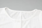 V-Neck Long Sleeves Buttons Bodycon Skinny Jumpsuit Rompers nowadaysfashion