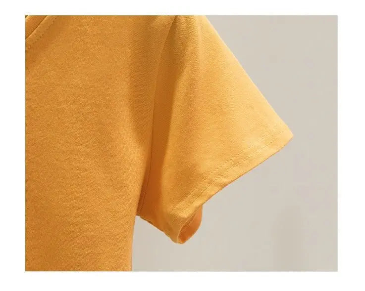 V-neck midriff-baring slim-waisted top - Blade & Thread