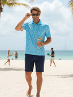Vacation Performance Polo White Water Life