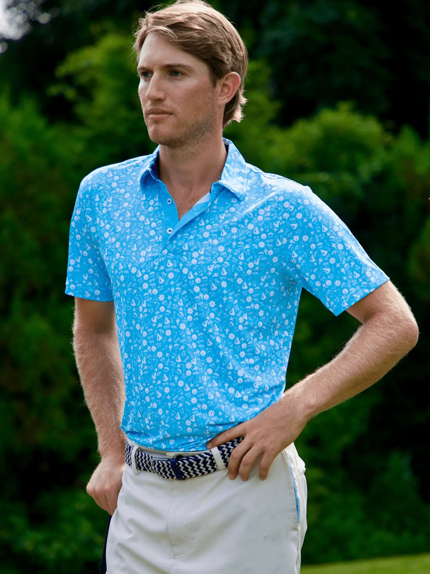 Vacation Performance Polo - Blade & Thread