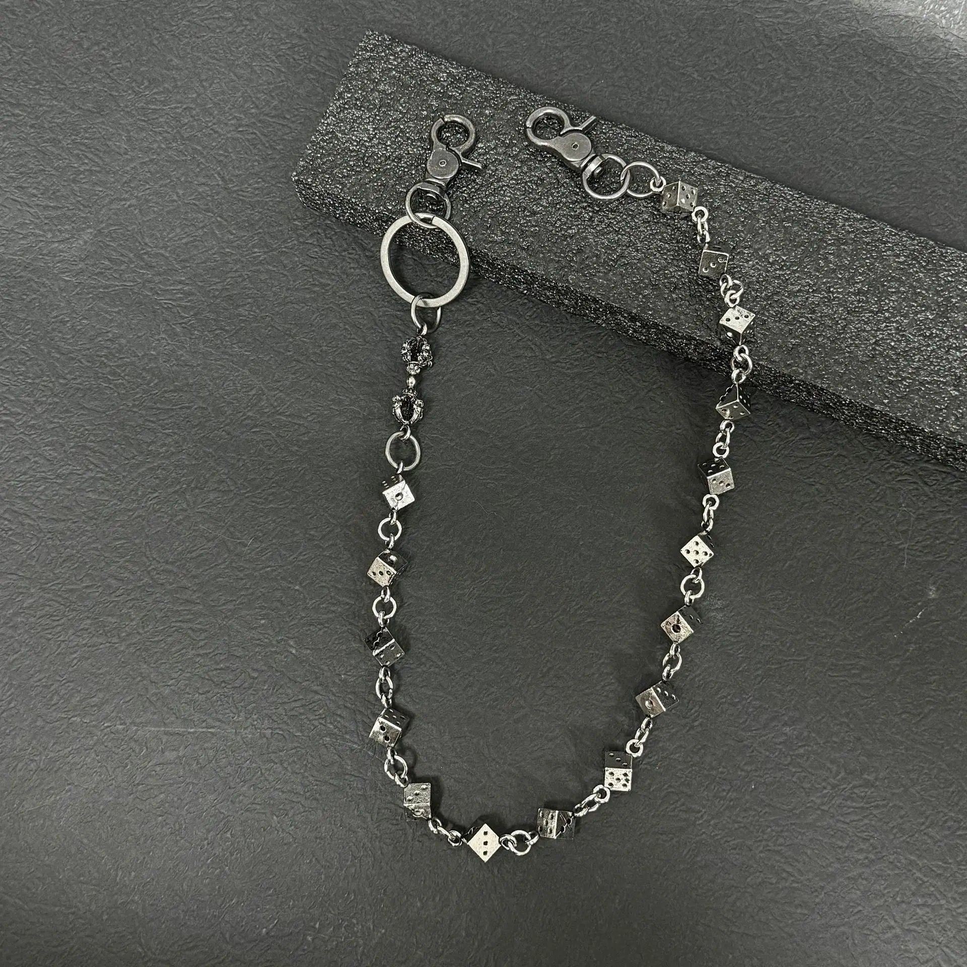 vajra dice metal waist chain nowadaysfashion