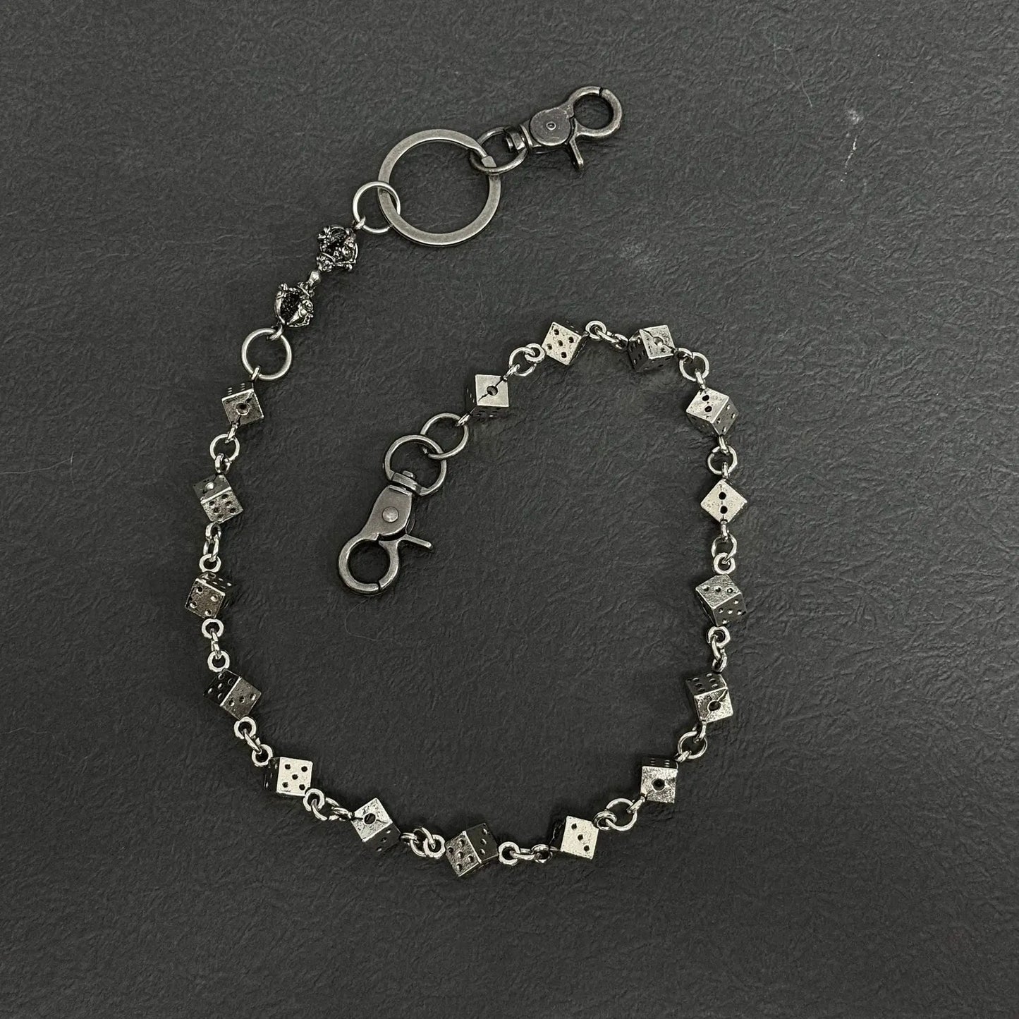 vajra dice metal waist chain - Blade & Thread
