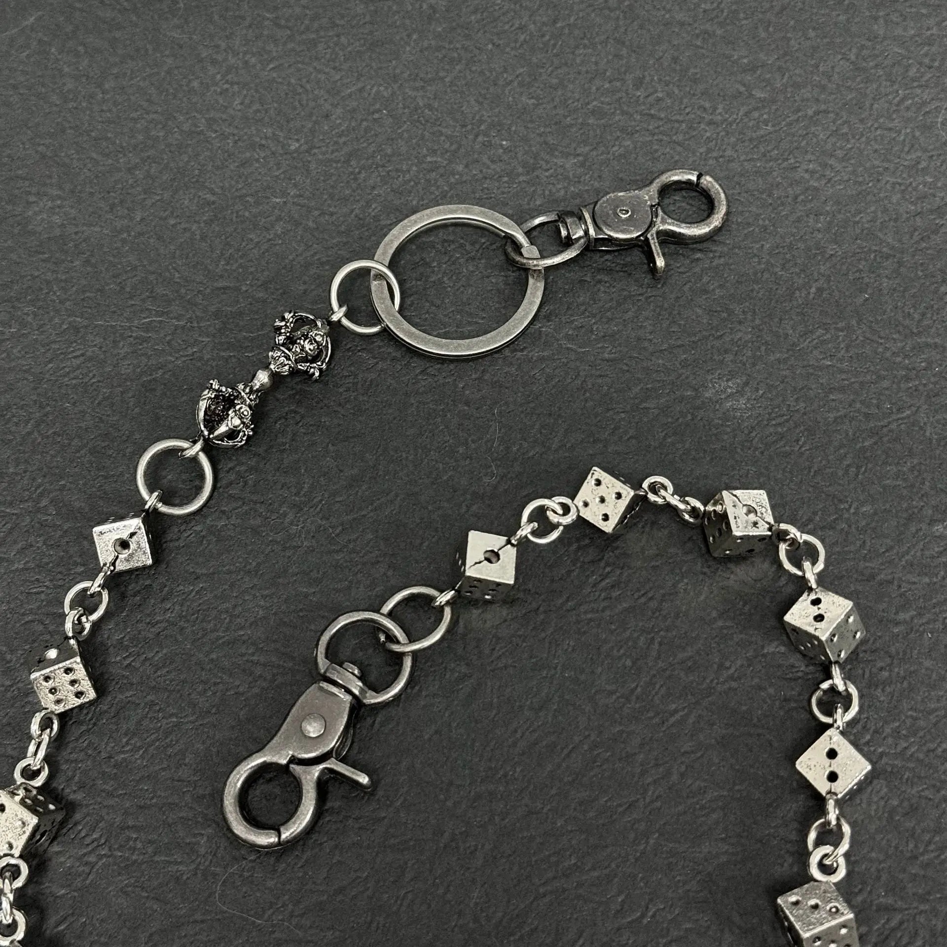 vajra dice metal waist chain nowadaysfashion