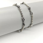 Vajra stainless steel retro simple bracelet nowadaysfashion
