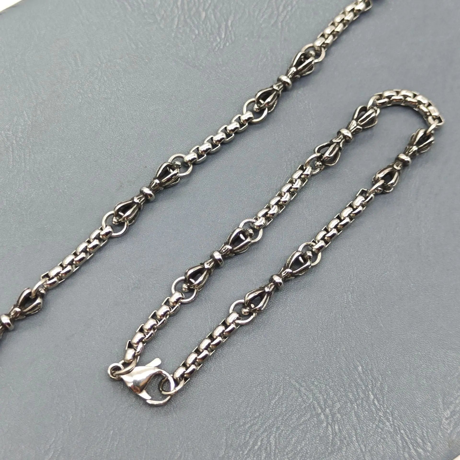 Vajra stainless steel retro simple bracelet nowadaysfashion