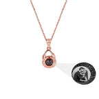 Valentine's Day Gift Photo Custom Projection Necklace Simple  Shaped Projection Necklace nowadaysfashion