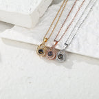 Valentine's Day Gift Photo Custom Projection Necklace Simple  Shaped Projection Necklace nowadaysfashion