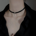 Velvet Choker Necklace for Women Lace Necklace with Pendants Gothic Girl Neck Jewelry nowadaysfashion