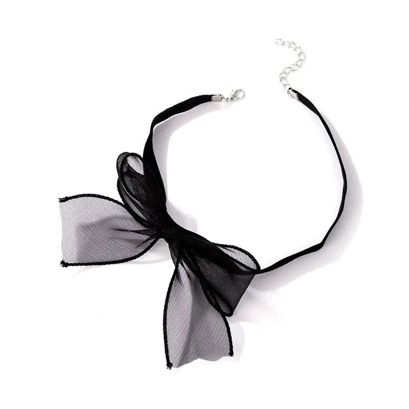 Velvet Choker Necklace for Women Lace Necklace with Pendants Gothic Girl Neck Jewelry - Blade & Thread