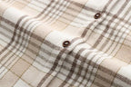 Velvet Thicken Plaid Shirts Blouses Autumn Winter Warm Shirts nowadaysfashion