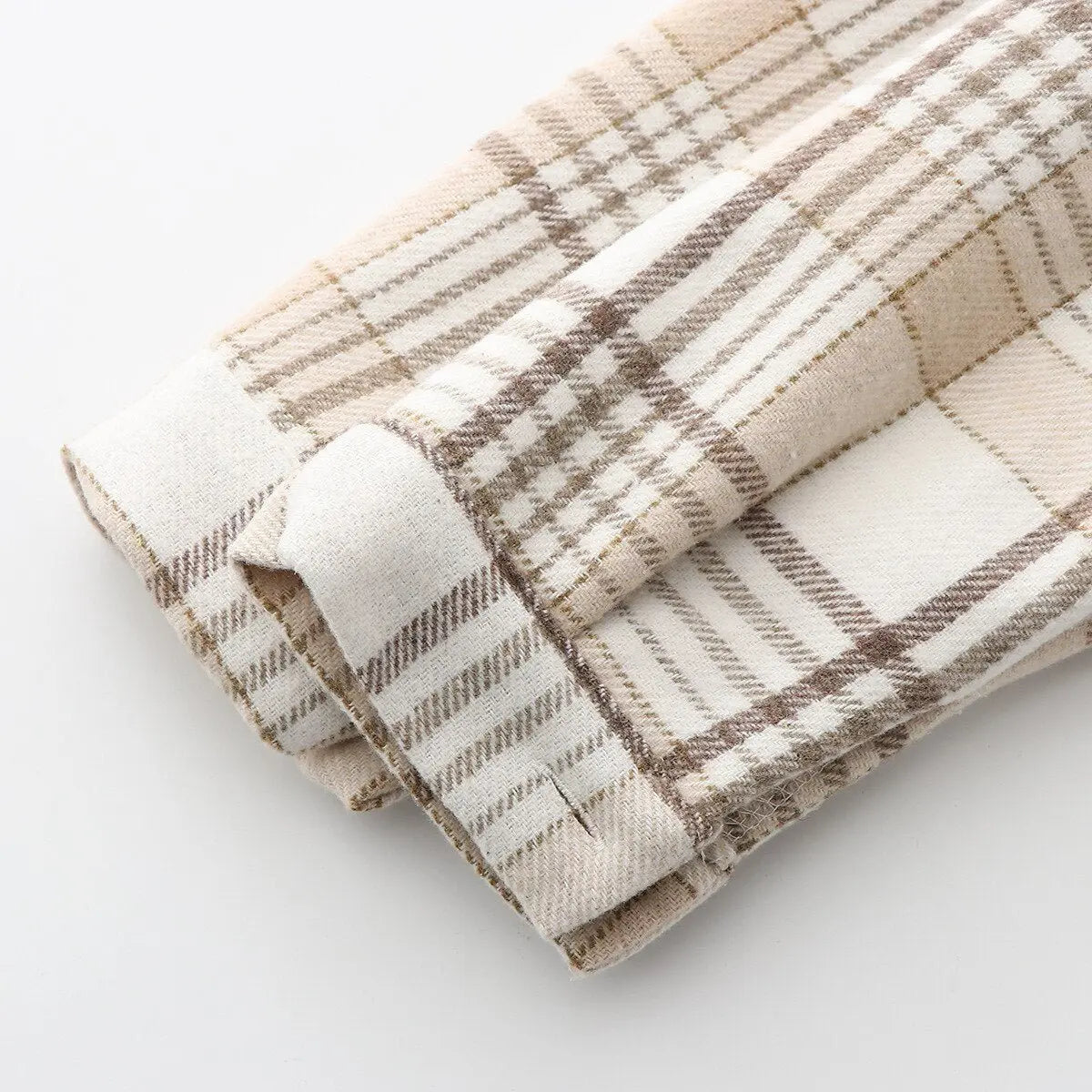 Velvet Thicken Plaid Shirts Blouses Autumn Winter Warm Shirts - Blade & Thread