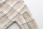 Velvet Thicken Plaid Shirts Blouses Autumn Winter Warm Shirts nowadaysfashion