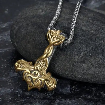 Viking mjolnir necklace nowadaysfashion