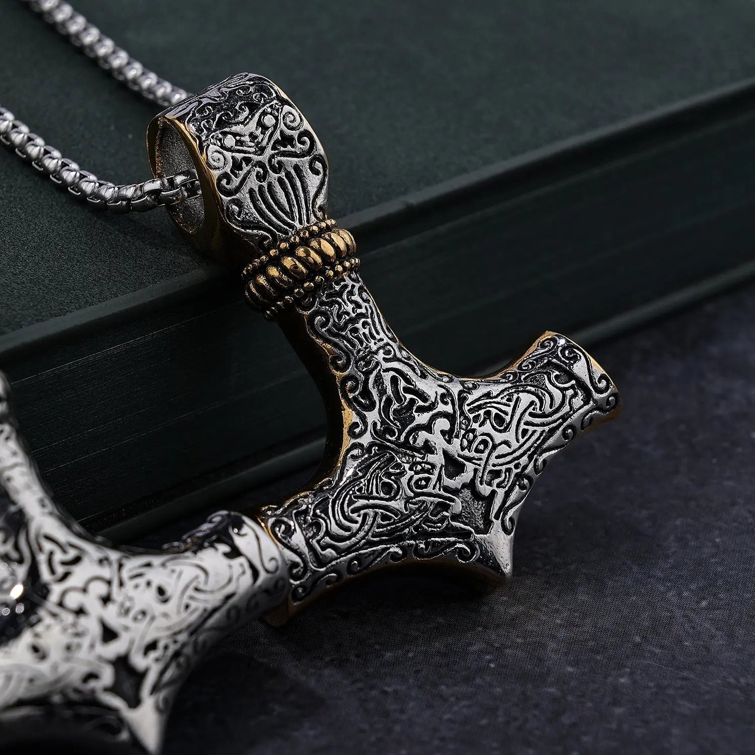 Viking mjolnir necklace - Blade & Thread