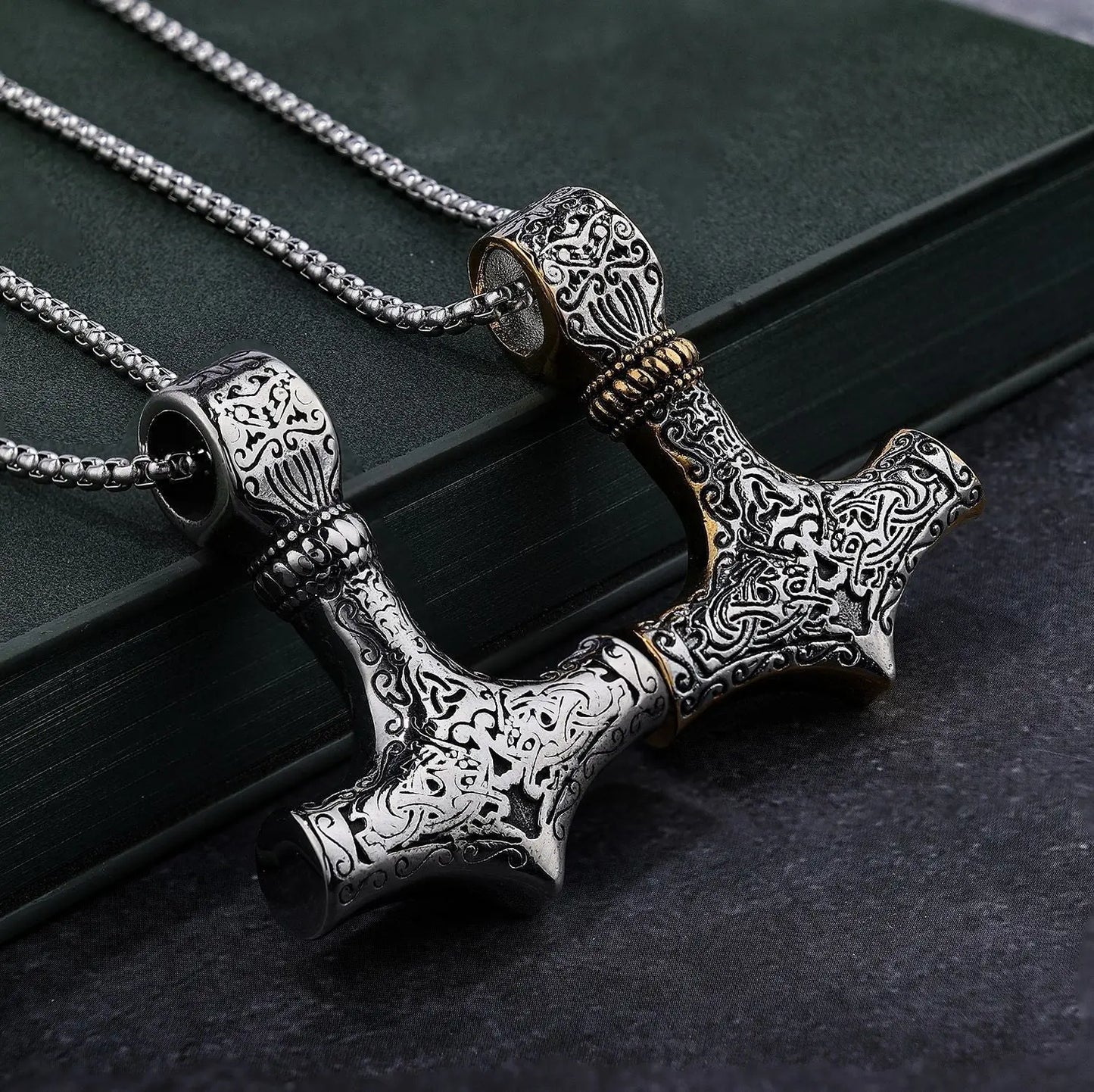 Viking mjolnir necklace - Blade & Thread