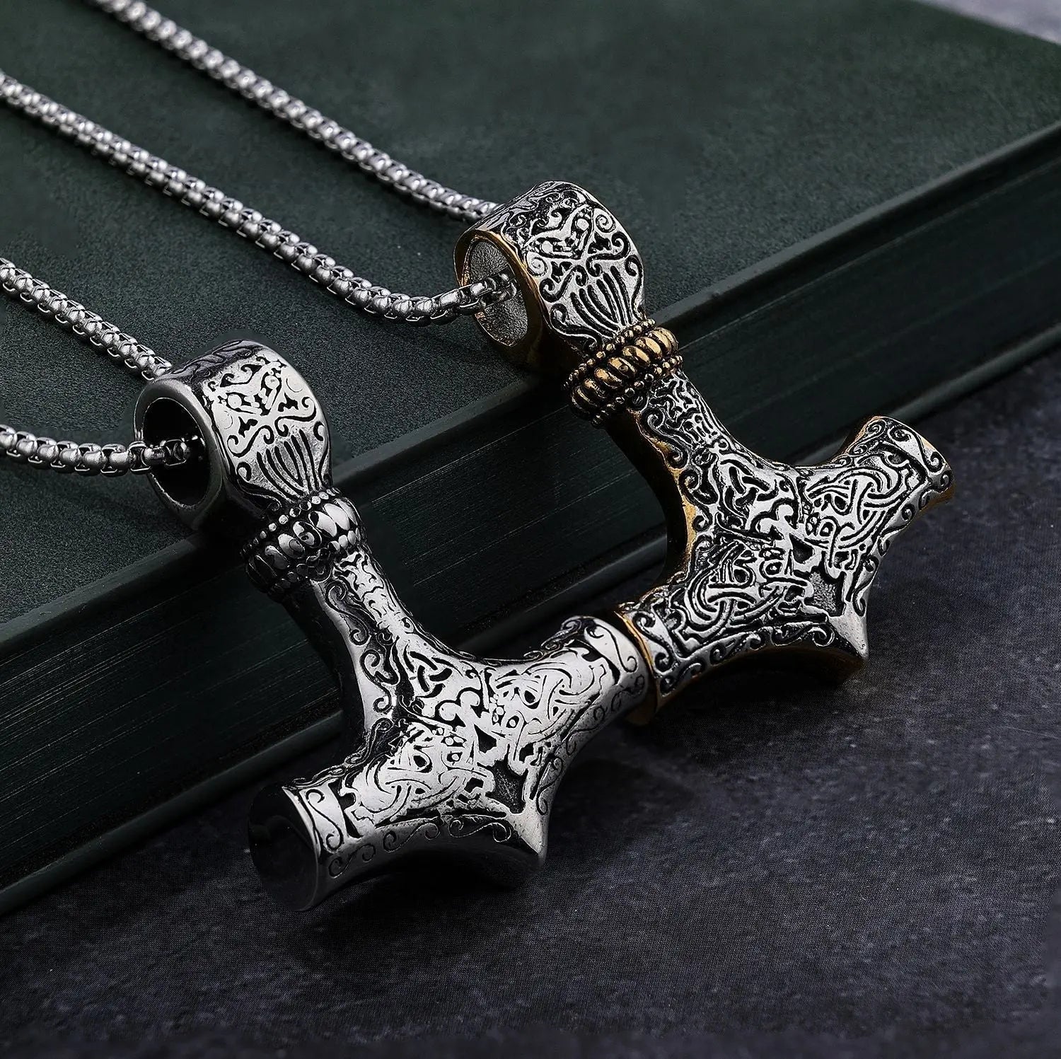 Viking mjolnir necklace - Blade & Thread