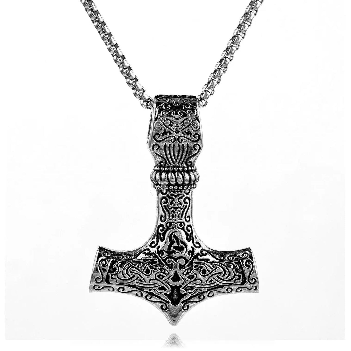 Viking mjolnir necklace - Blade & Thread