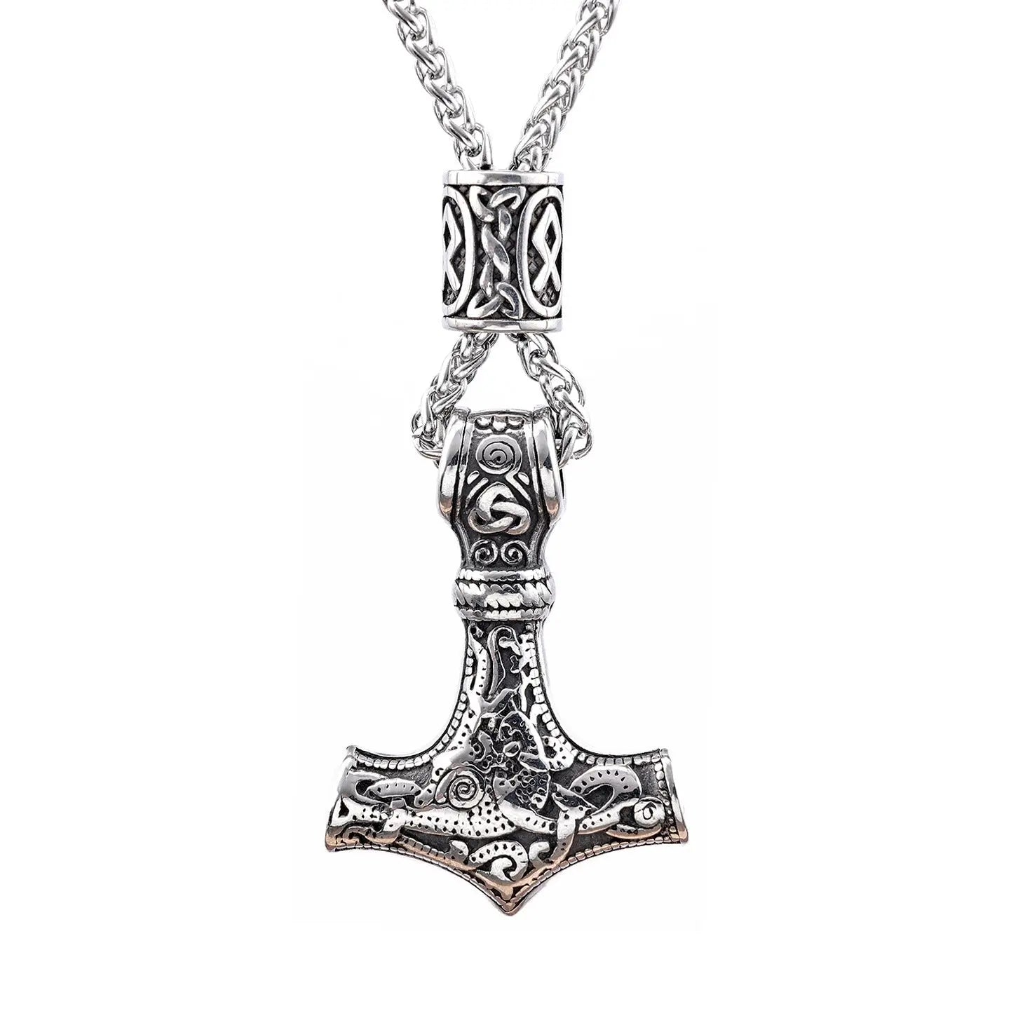 Viking mjolnir necklace - Blade & Thread
