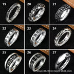 Vintage distressed cross ring nowadaysfashion