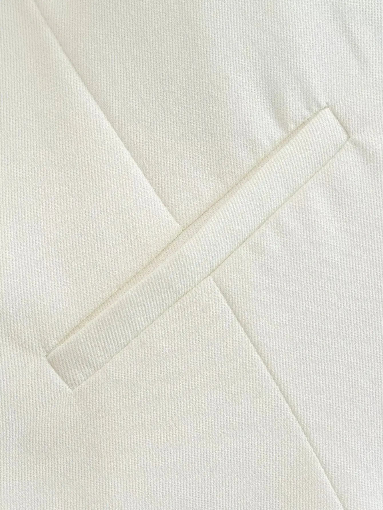 Vintage V Neck Sleeveless Female Outerwear White Chic Vests nowadaysfashion