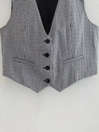 Vintage V Neck Sleeveless Female Outerwear White Chic Vests nowadaysfashion