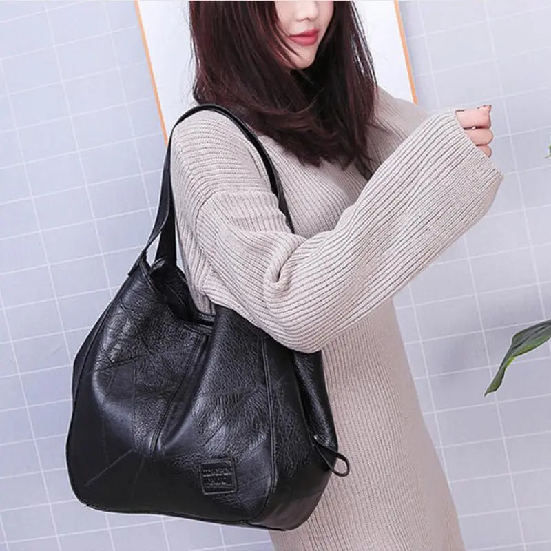 Vintage Women Hand Bag  Women Shoulder Bags Female Top-handle Bags nowadaysfashion