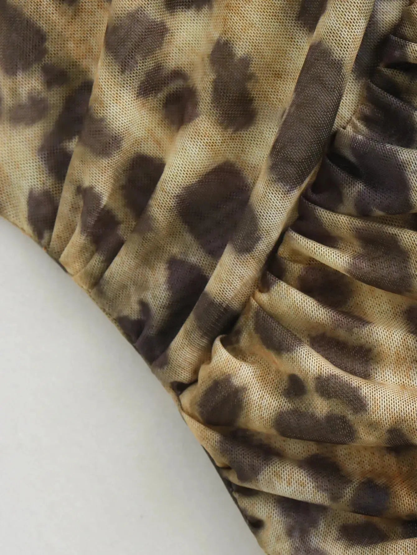 Vintage Women Irregular Leopard Bodysuits - Blade & Thread