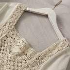 Vintage Women Thin Shirts Hollow Puff Sleeve Square Collar Slim Blouses Ladies Tops nowadaysfashion