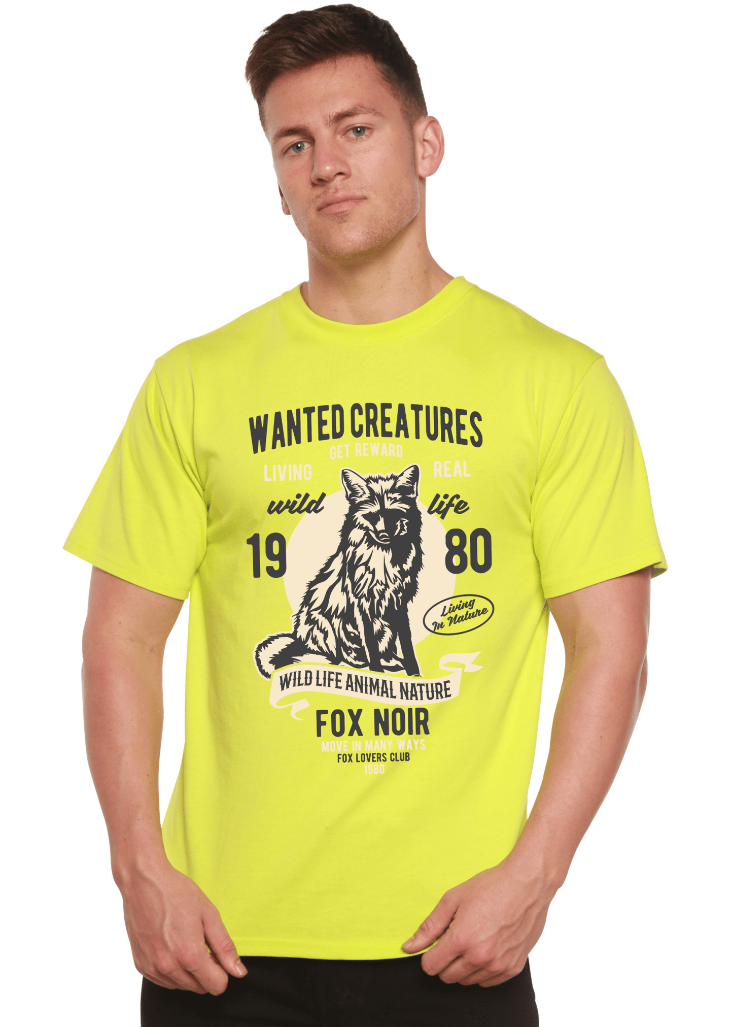 Wanted Creature Spun Bamboo® Men's Bamboo Viscose/Organic Cotton Short Sleeve Graphic T-Shirt - Blade & Thread