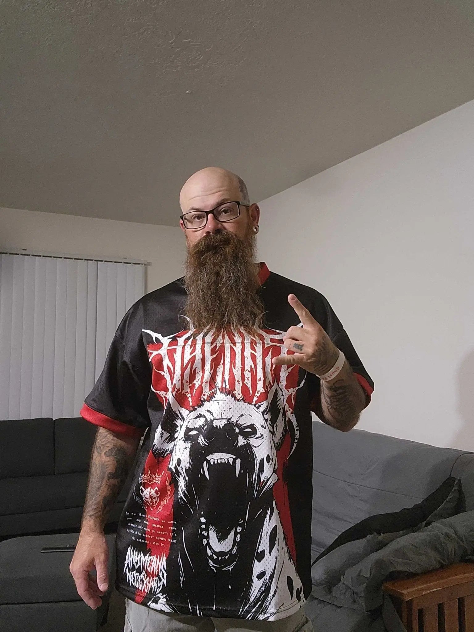 War Call Oversized Jersey Any Means Necessary Clothing