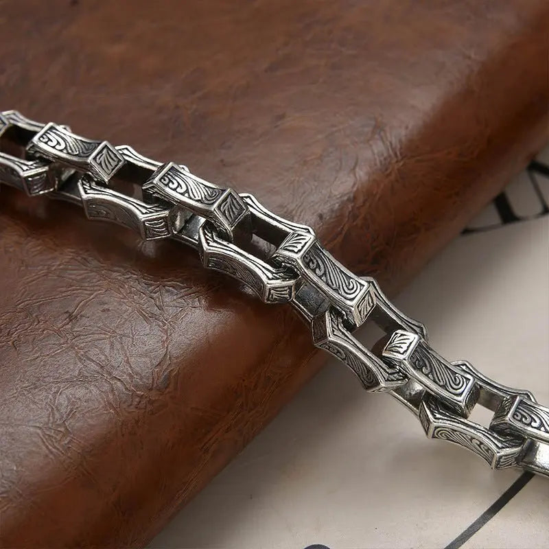Water ripple irregular domineering bracelet nowadaysfashion