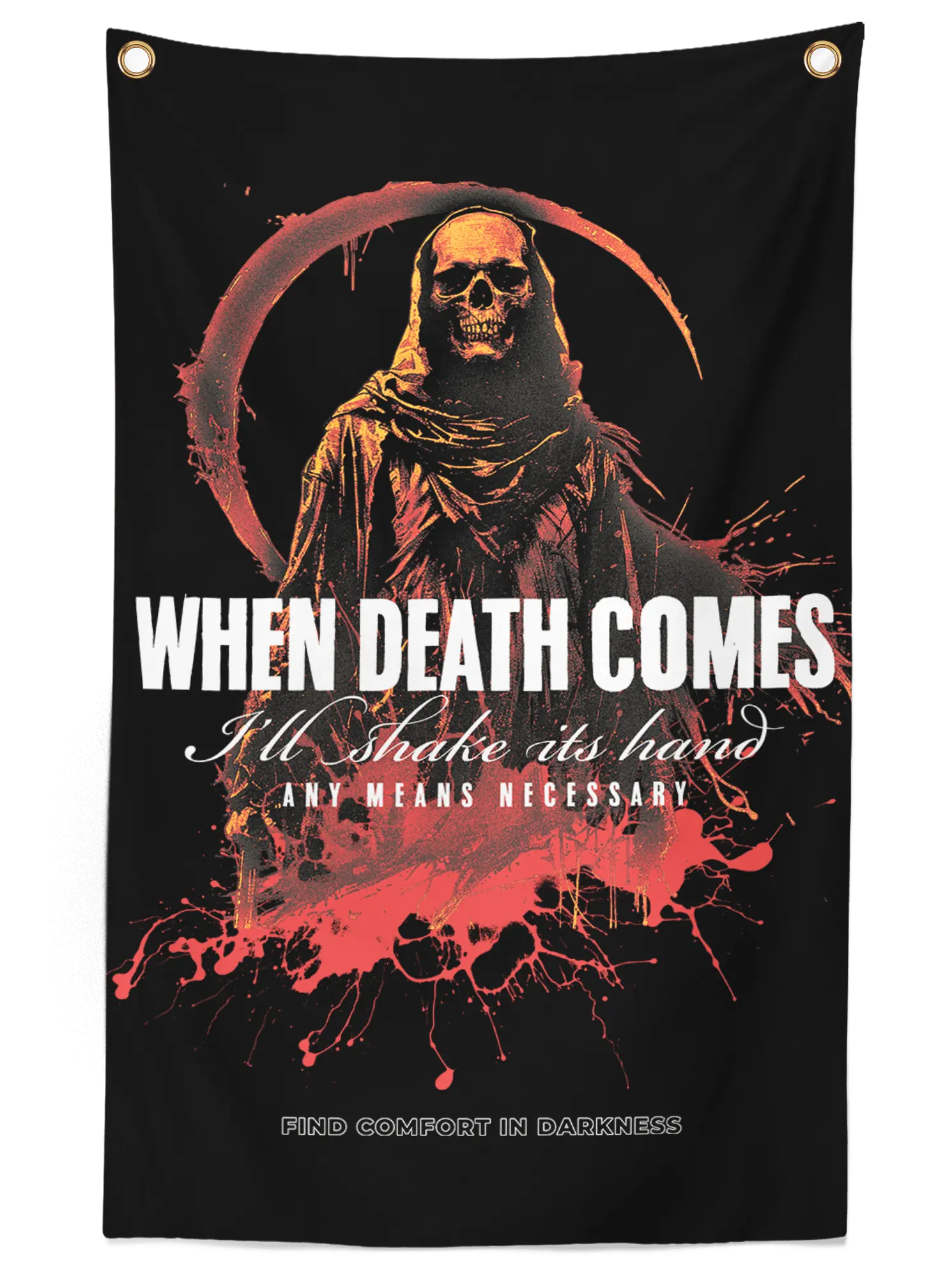 When Death Comes Banner - Blade & Thread