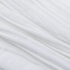 White Deep V-neck Halter Bandage 2 Pieces Sets Sleeveless Backless Suits Outfits with Shorts nowadaysfashion