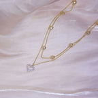 white gold heart necklace nowadaysfashion