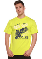 Wild Eagle Spun Bamboo® Men's Bamboo Viscose/Organic Cotton Short Sleeve Graphic T-Shirt Spun Bamboo