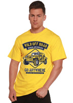 Wild Off Road Spun Bamboo® Men's Bamboo Viscose/Organic Cotton Short Sleeve Graphic T-Shirt - Blade & Thread