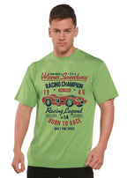 Winner Speedway Spun Bamboo® Men's Bamboo Viscose/Organic Cotton Short Sleeve Graphic T-Shirt - Blade & Thread