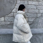 Winter Jacket Female Coat Patchwork Windbreaker Women Padded Zipper Outwear Parka Thick  Streetwear nowadaysfashion