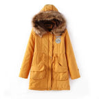 Winter Jacket Women Thick Warm Hooded Parka Mujer Cotton Padded Coat nowadaysfashion