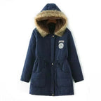 Winter Jacket Women Thick Warm Hooded Parka Mujer Cotton Padded Coat nowadaysfashion