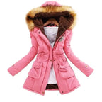 Winter Jacket Women Thick Warm Hooded Parka Mujer Cotton Padded Coat nowadaysfashion