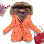 Winter Jacket Women Thick Warm Hooded Parka Mujer Cotton Padded Coat nowadaysfashion