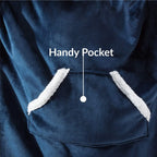 Winter Oversized Hoodies Women Giant Hoody Flannel Fleece Wearable Blanket nowadaysfashion
