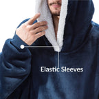 Winter Oversized Hoodies Women Giant Hoody Flannel Fleece Wearable Blanket nowadaysfashion