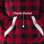 Winter Oversized Hoodies Women Giant Hoody Flannel Fleece Wearable Blanket nowadaysfashion